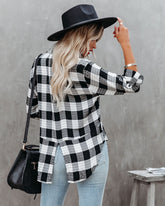 Townsend – Kariertes Button-Down-Oberteil